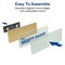 The Mighty Badge Badge Kit, Magnetic, Inkjet, Reusable, 1"x3", 10/PK, Gold 5PK AVE71203 - alternate 4